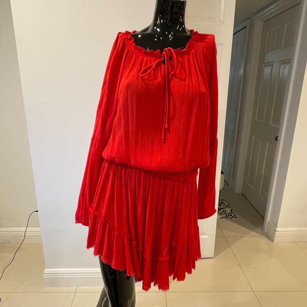 RED MINI DRESS
